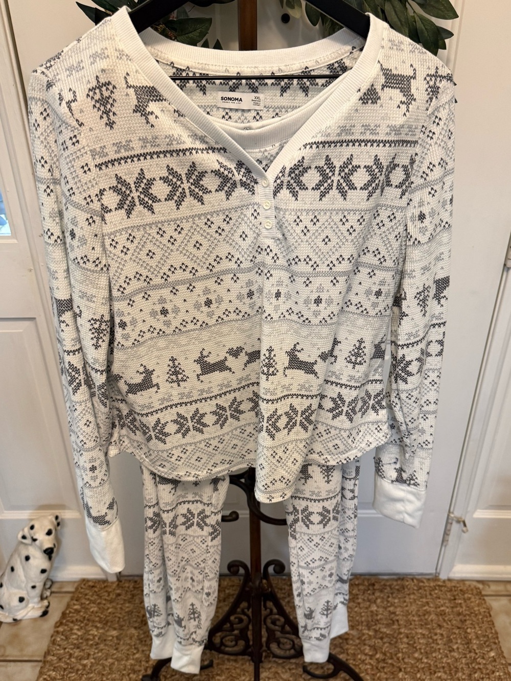 Sonoma Christmas Winter Matching Pajamas PJs Sleepwear Loungewear XXL